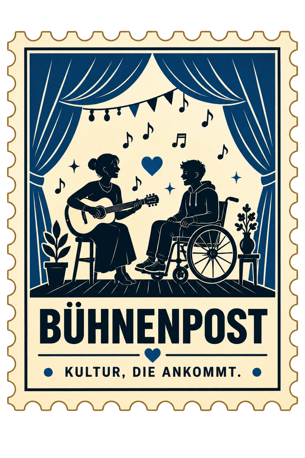 Bühnenpost – Behinderteneinrichtung